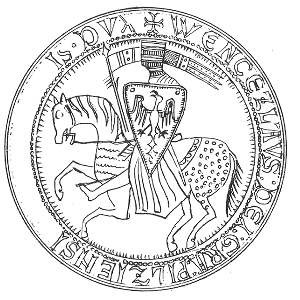 pečeť Václava I. jako plzeňského vévody